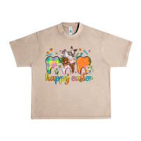 French Oak Happy Easter Dental Easter Day Urban Heavy Tee - HowdyJamesFarm