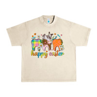 Sandshell Happy Easter Dental Easter Day Urban Heavy Tee - HowdyJamesFarm