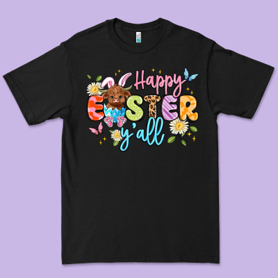 Happy Easter Yall Premium Tee Designed By Artiststas