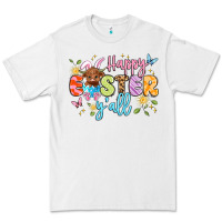 White happy easter yall Premium Tee - Artiststas