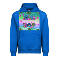 Cobalt custom name stitch Urban Hoodie - AdoDesignShop