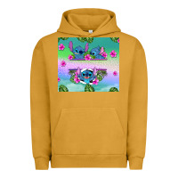 Pigment Peanut Butter custom name stitch Urban Hoodie - AdoDesignShop