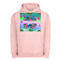 Pigment Salmon custom name stitch Urban Hoodie - AdoDesignShop