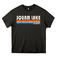 Vintage 70s 80s Style Squam Lake Nh Heavy Core Tee | Teevron