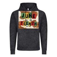 Vintage Black juneteenth free ish since 1865 Vintage Hoodie - TumblerDesignByShophia