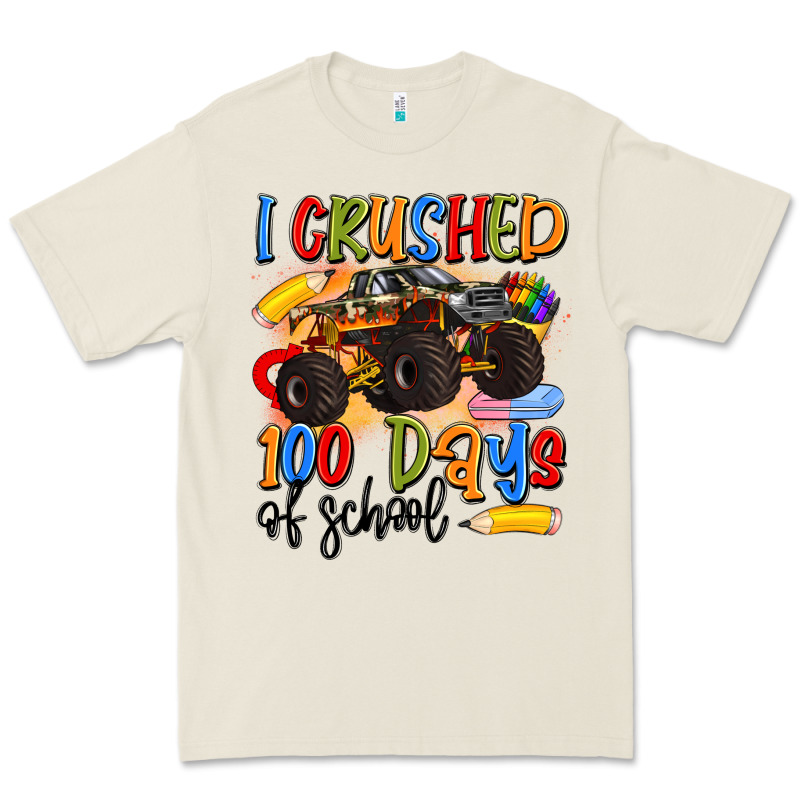 I Crushed 100 Days Of School Premium Tee by Artiststas | Teevron