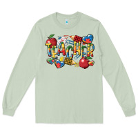 Matcha autism teacher Long Sleeve Tee - CowGirlArtShop