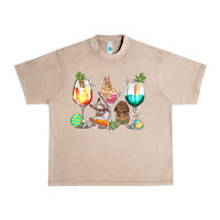 French Oak Easter wine glasses Easter Day Urban Heavy Tee - HowdyJamesFarm