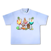 Grape Ice Easter wine glasses Easter Day Urban Heavy Tee - HowdyJamesFarm