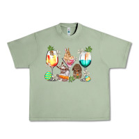 Oil Green Easter wine glasses Easter Day Urban Heavy Tee - HowdyJamesFarm