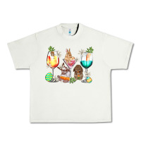 Pistachio Easter wine glasses Easter Day Urban Heavy Tee - HowdyJamesFarm