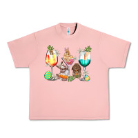 Salmon Easter wine glasses Easter Day Urban Heavy Tee - HowdyJamesFarm