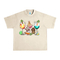 Sandshell Easter wine glasses Easter Day Urban Heavy Tee - HowdyJamesFarm