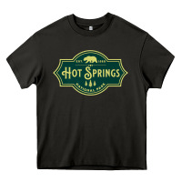 Asphalt Hot Springs National Park Arkansas Nature Bear Hike Outdoors Heavy Core Tee - lanVoArt