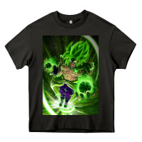 Asphalt legendary broly supersaiyajin poster travel Heavy Core Tee - lanVoArt