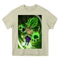 Mossy legendary broly supersaiyajin poster travel Heavy Core Tee - lanVoArt