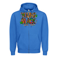 True Royal young black free ish Zipper Hoodie - CowhideDigitalArt