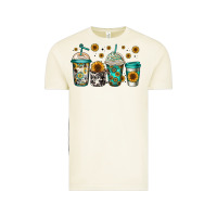 Vintage Arctic sunflowers coffee cups Vintage Tee - Jasminsmagicworld