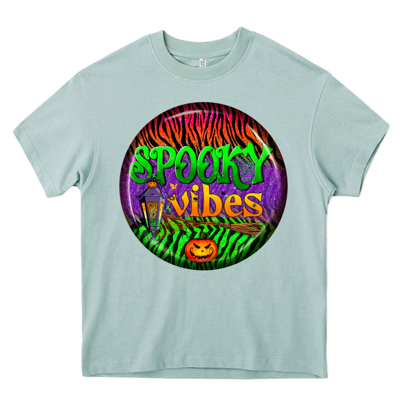 Halloween Round Earrings 2 Heavy Core Tee by BundleAndBundleShop | Teevron