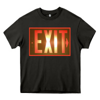 Asphalt exit sign   hippie Heavy Core Tee - lanVoArt