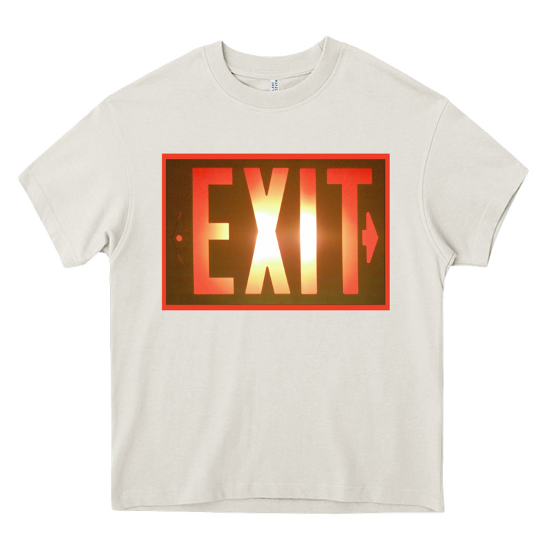 Exit Sign   Hippie Heavy Core Tee by lanVoArt | Teevron