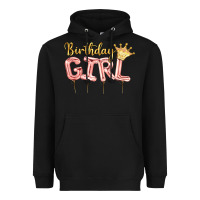Black Birthday girl balloon Heavyweight Hoodie - Artiststas