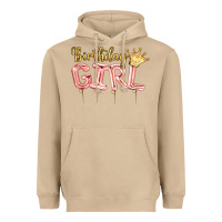 Mushroom Birthday girl balloon Heavyweight Hoodie - Artiststas