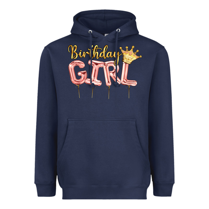 Birthday Girl Balloon Heavyweight Hoodie by Artiststas | Teevron
