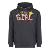 Smoke Birthday girl balloon Heavyweight Hoodie - Artiststas