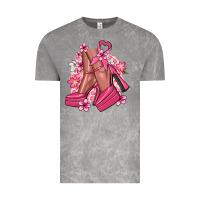 Cloud Rock Cancer high heels Cancer Awareness Vintage Tee - HowdyJamesFarm