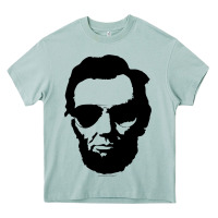 Arona cool abe lincoln with aviator sunglasses black Heavy Core Tee - lanVoArt