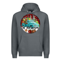 Rock Tis The Season Truck Premium Hoodie - FaDigitalArtStudio