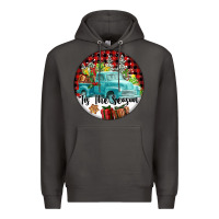 Smoke Tis The Season Truck Premium Hoodie - FaDigitalArtStudio
