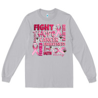 Moon Dust cancer awareness fight believe hope survive Long Sleeve Tee - CowGirlArtShop