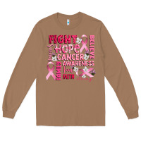 Toasted Coconut cancer awareness fight believe hope survive Long Sleeve Tee - CowGirlArtShop