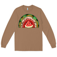 Toasted Coconut watermelon rainbow Long Sleeve Tee - Jasminsmagicworld