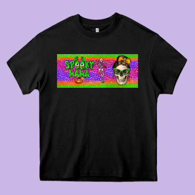 Spooky Mama 15 Oz Mug Heavy Core Tee Designed By Bundleandbundleshop