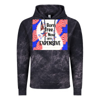 Cloud Black born free now i am expensive Vintage Hoodie - TumblerDesignByShophia