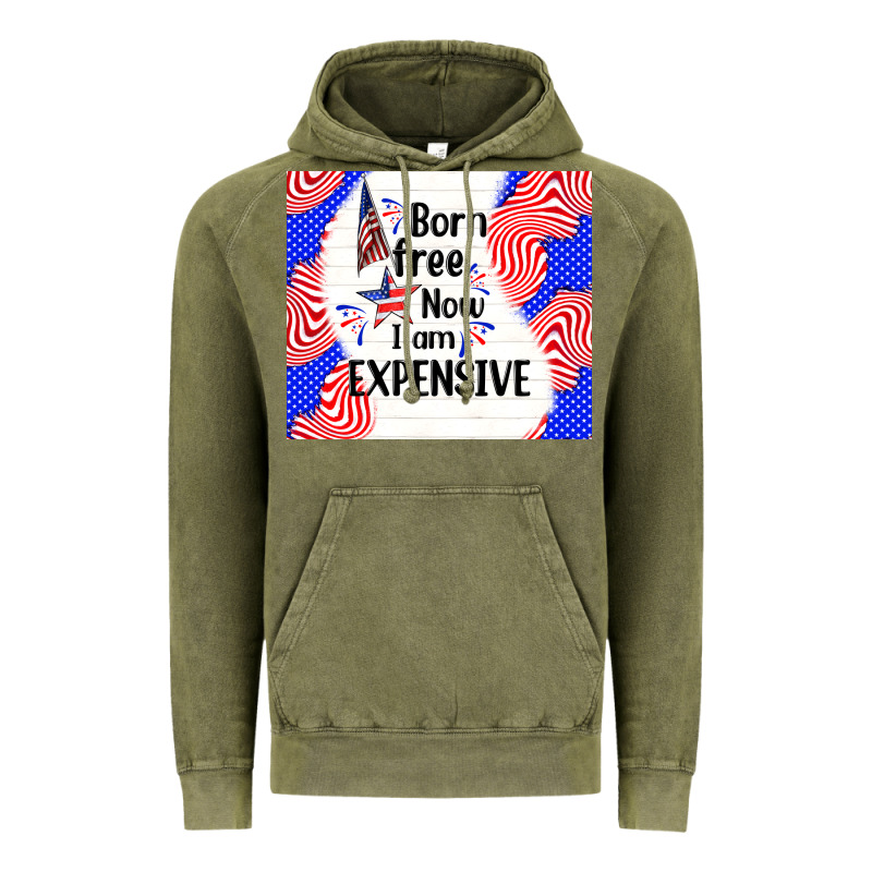 Born Free Now I Am Expensive Vintage Hoodie by TumblerDesignByShophia | Teevron