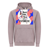 Vintage Zinc born free now i am expensive Vintage Hoodie - TumblerDesignByShophia