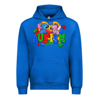 Cobalt autism stitch with lilo Urban Hoodie - AdoDesignShop