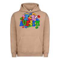 Pigment Burro autism stitch with lilo Urban Hoodie - AdoDesignShop