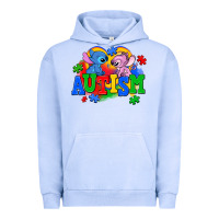 Pigment Grape Ice autism stitch with lilo Urban Hoodie - AdoDesignShop