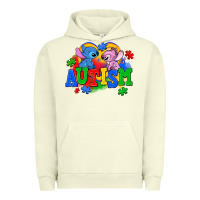 Pigment Pistachio autism stitch with lilo Urban Hoodie - AdoDesignShop