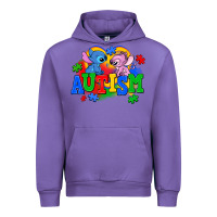Tulip autism stitch with lilo Urban Hoodie - AdoDesignShop