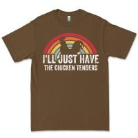 Cacao I'll Just Have The Chicken Tenders Premium Tee - lanVoArt