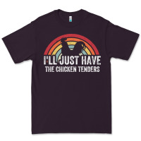 Plum I'll Just Have The Chicken Tenders Premium Tee - lanVoArt
