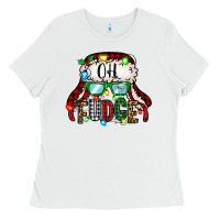 White oh fudge christmas story Ladies Tee - Jasminsmagicworld