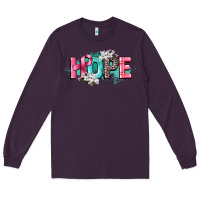Plum hope cancer awareness Long Sleeve Tee - CowGirlArtShop