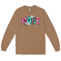 Toasted Coconut hope cancer awareness Long Sleeve Tee - CowGirlArtShop